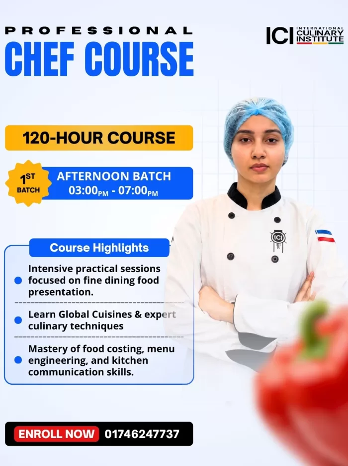 Professional Chef Course Sylhet